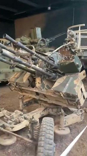 ZPU-4 Anti Aircraft Gun