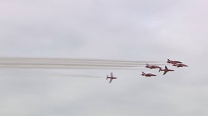 52K views · 281 reactions | The Royal Air Force Red Arrows have returned home after 9 weeks away in the Far East. The RAF Red Arrows were flying the flag for the UK in 17 countries and today all that mattered was that they were re-united with their families in time for Christmas. | Forces News | Facebook