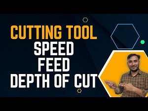 Cutting Speed, Feed and Depth of Cut and