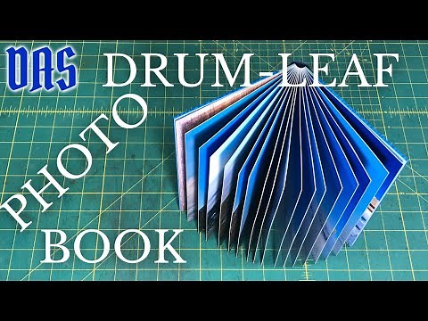 Drum Leaf Binding Photo Book // Adventures in Bookbinding