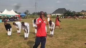 Students Takwando from Royal comprehensive college Ezzangbo in Ebonyi State. | Nnanna Connect