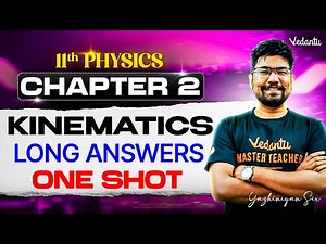 11th Physics | Chapter 2 Kinematics Long Answers One Shot | State Board | Yazhiniyan Sir