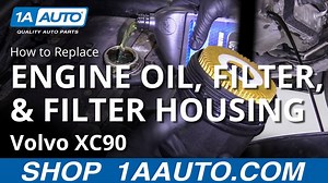 How to Perform Oil Change 2003-12 Volvo XC90