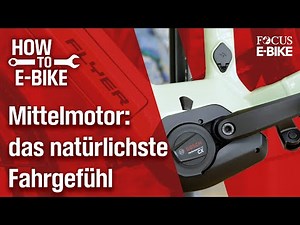 HOW TO E-BIKE | THEMA: MITTELMOTOR