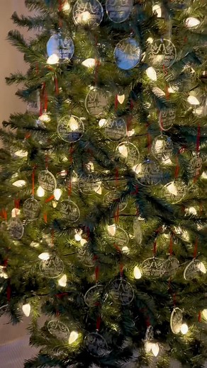 This season, we remember each life entrusted to our care. Our Tree of Remembrance stands in honor of the loved ones who now live on in memory and in the hearts they touched. The ornaments were each engraved by our staff after our funeral director drew the design to give each family a custom piece in honor of their loved ones. Every name, every ornament, every memory—forever cherished. 🎄 | Rockefeller Funeral Home