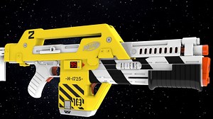 Bürokrieger: M41A Pulse Rifle aus Aliens erscheint als Nerf-Gun - Golem.de