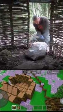 Real & Game / Building a Mushroom House in the Wild #wildlife #survival #camping #outdoors #forest