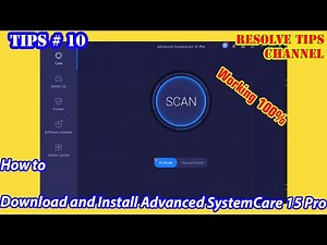 how to download and install advanced systemcare pro 15 with crack version