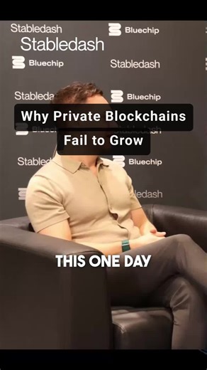 Private blockchains keep failing for one brutal reason: competitors refuse to use each other's infrastructure. Ethereum Foundation insider breaks down why corporate blockchain projects hit adoption walls. Companies spend millions building private chains, then watch rivals reject them entirely. The result? Fragmented systems and wasted capital. Meanwhile, the internet succeeded because no single company controls it. Everyone builds on shared infrastructure instead of fighting over who owns the ra