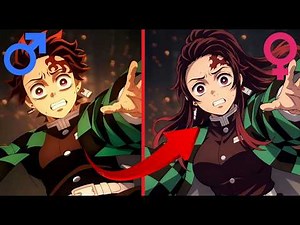 Unique Demon Slayer Characters Gender Swap | 鬼滅の刃 AIライブアクション
