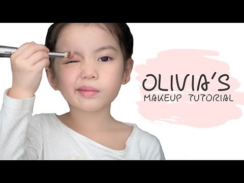 OLIVIA'S MAKEUP TUTORIAL | Kids Makeup