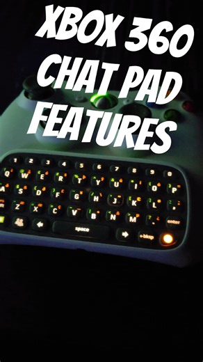XBOX 360 Chat Pad Features #XBOX #Gaming