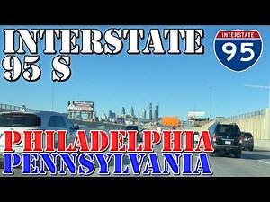 I-95 South - Philadelphia, PA to Washington, DC - 4K Highway Drive