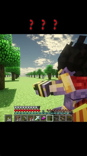 こっちに全力ダッシュしてくる怪異が怖すぎる・・・？【マイクラ・マインクラフト・ホラー・ジョジョの奇妙な冒険】#shorts