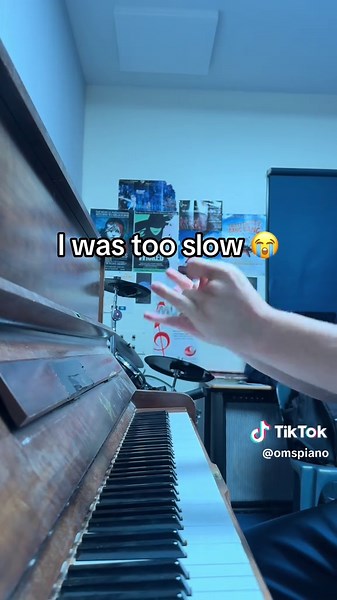 I was being too slow… #fyp #piano #music #pianist #meme #funny | Piano
