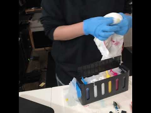 How to convert epson Xp15000 for DTF printing, CISS, roller removal,chip less firmware, part one