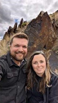 We found ANCIENT ruins and ROCK CARVINGS on top of this hill near Prescott! #Arizona #hiking