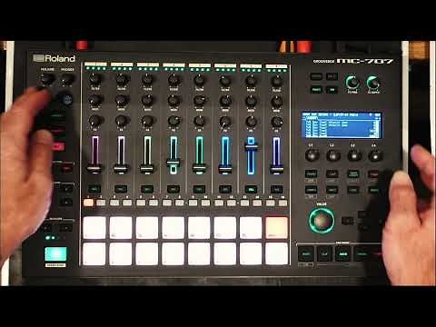 Roland MC-707 Tutorial: The Best Way To Play Long Samples On A Drum Track