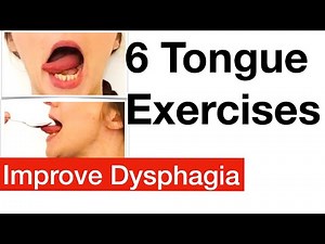No. 2 - TONGUE EXERCISES, strengthen tongue muscles, improve swallowing disorders