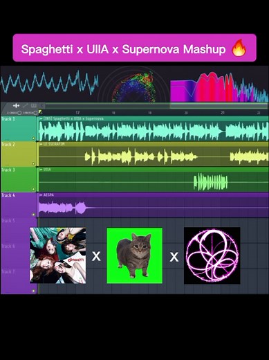 Delicious Spaghetti x UIIA x Supernova Mashup