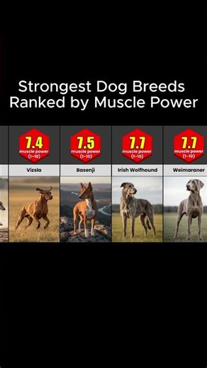 Strongest Dog Breeds Ranked by Muscle Power