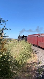 It doesn’t get more historic than this - D&RG wooden coaches led by D&RG coal burning steam locomotive 168, on historic Denver & Rio Grande narrow gauge right of way. Everything, including the scenery, dates back to the late 1800’s. 🚂: #trainride #railway #railroad #history #historic #americana #wildwest #railfan #steamtrain #steamlocomotive | TrainChasers