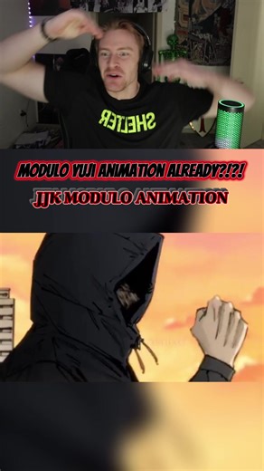 Yuji Itadori Animation in Modulo Style