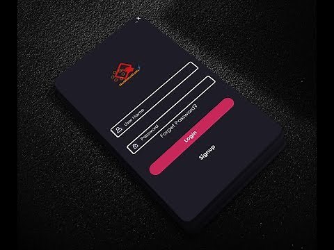 How to create a modern design Login Form in C#