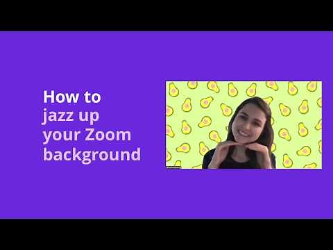 How to create Zoom backgrounds