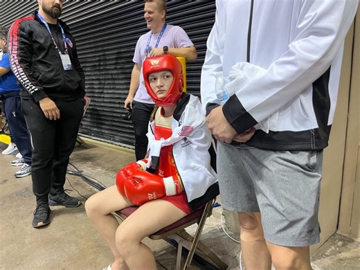 Jayden Saucedo, Audrey Meeks lead Team USA into day 2 of sanda championships