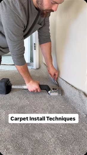 Foothills Flooring on Instagram: "Carpet installation methods and techniques part 1 #flooring #carpet #floorcovering #carpetdesign #carpetinstallation"