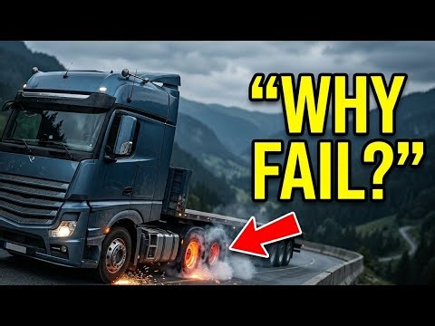 THIS Is Why Truck Brakes Fail (So Dangerous)