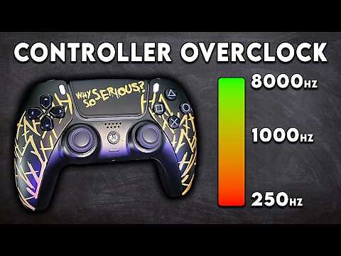 How to OVERCLOCK your Controller (PS5 8000hz/PS4 + Xbox 1000hz)