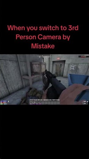 When you switch to 3rd Person Camera by Mistake #7dtd #survival #funny #neardeath