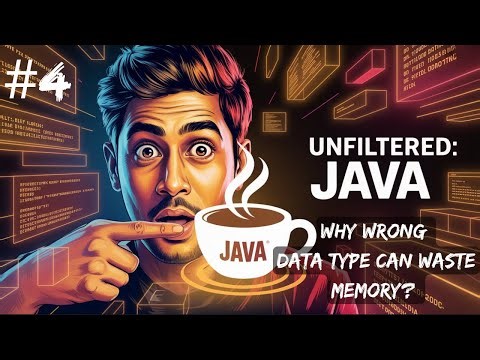 #4 Why Wrong Data Type Can Waste Memory? | How Java Handles Variables #java