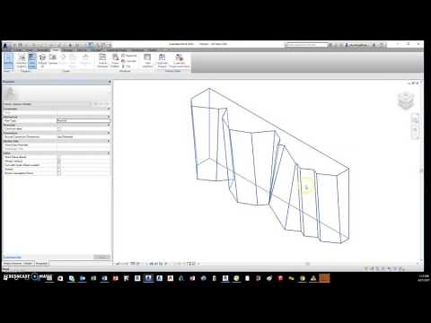 REVIT16 Rock Climbing Wall Family