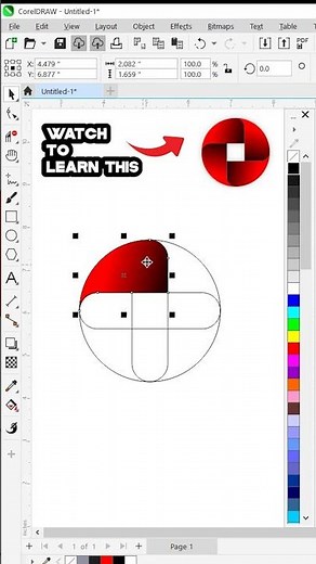 Logo Design Tutorial in Coreldraw Tips & Tricks#coreldraw #graphicdesign