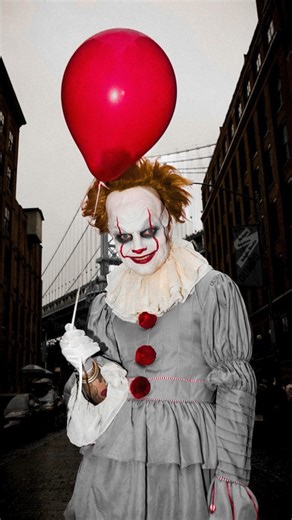 MEAWW on Instagram: "“Wanna balloon?” 🎈 Ed Sheeran just turned Halloween into a horror movie — terrifying NYC as Pennywise and proving no one’s too famous for a fright night. 👻 #EdSheeran #Pennywise #Halloween2025 #NYC #CelebrityCostumes"