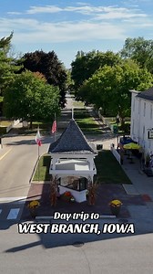 Looking for a fun day trip in Iowa? Check out West Branch, the birthplace of Herbert Hoover and recently named one of the 10 “Prettiest Towns” in Iowa! We loved exploring @mainstreetwestbranch and visiting: - @223vintageco - @whitepumpkinstudio - @the_honey_den_iowa - National Park - @herberthoovernhs - @hooverlibrarymuseum - @herb_n_lous Visit on Fridays or Saturdays for the best experience, and follow @mainstreetwestbranch for event updates. We can’t wait to go back! #iowadaytrip #traveliowa #