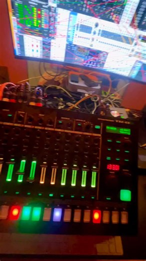 1.3K views · 47 reactions | Tr-8s as soundcard and midi controller for drums and sequencing combined in VCV. Oh yes.. #technomusic #technoforlife #technoproducer #technolove #livetechno | Secret Cinema | Facebook