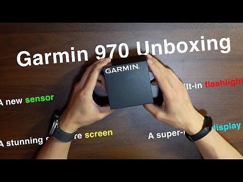 Garmin 970 unboxing & First Impressions