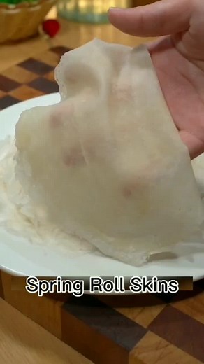 How to Make Perfect Spring Roll Skins at Home