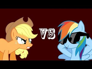 Epic Rap Battles of Ponyville: Applejack VS Rainbow Dash