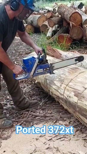 Chainsaw chain rakers too low ,this is what happens