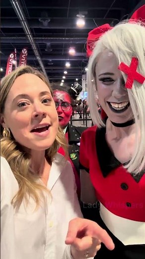 Hazbin Guarantee with Erika Henningsen (Charlie Morningstar) - Vaggie and Barbie with her