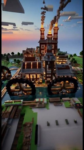 Minecraft Industrial Factory Build Showcase For Inspirstion