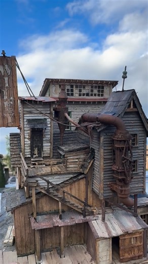 James A Powell on Instagram: "We keep stacking up! #miniatures #scalemodels #modelrailroading #hoscale"