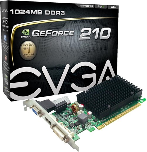 Amazon.com: EVGA 01G-P3-1313-KR GeForce 210 顯示卡 - 520 MHz 核心 - 1 GB DDR3 SDRAM - PCI Express 2.0 x16 : 電子