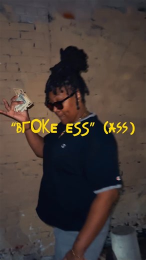 B. on Instagram: "“BROKE ESS” (ass) OFFICIAL VIDEO out now 🤪 Run it up fr PUR."