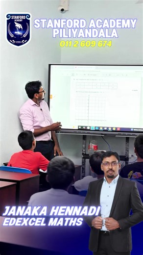 *“Plot the points. Find the success.” 📍📈* 🧩building the foundation for higher mathematics, logical thinking, and🎓 problem-solving skills. Under the expert guidance of our Edexcel Mathematics sir, students learn how the x-axis and y-axis work together to turn numbers into a clear visual understanding. *_✨ Join Stanford Academy and explore the world of mathematics where every point on the Cartesian plane leads to success! 📍📈_*#stanford_academy #education #mathematics #edexcel